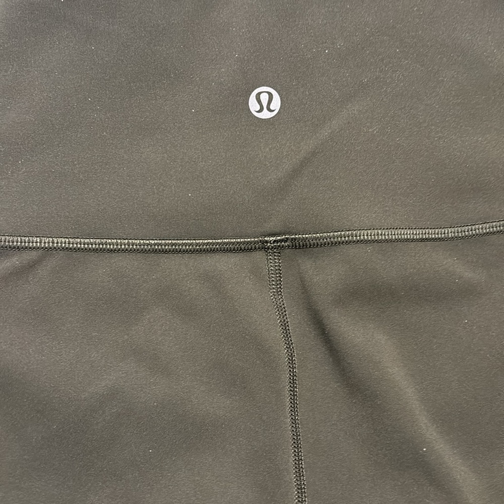 Olive Green Lululemon Leggings Size 4